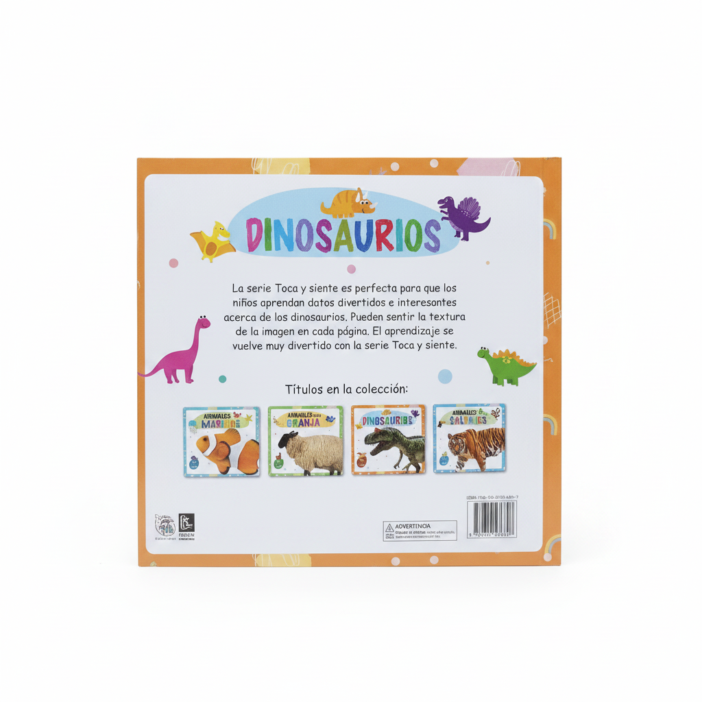 LIBRO DE TEXTURAS DINOSAURIOS