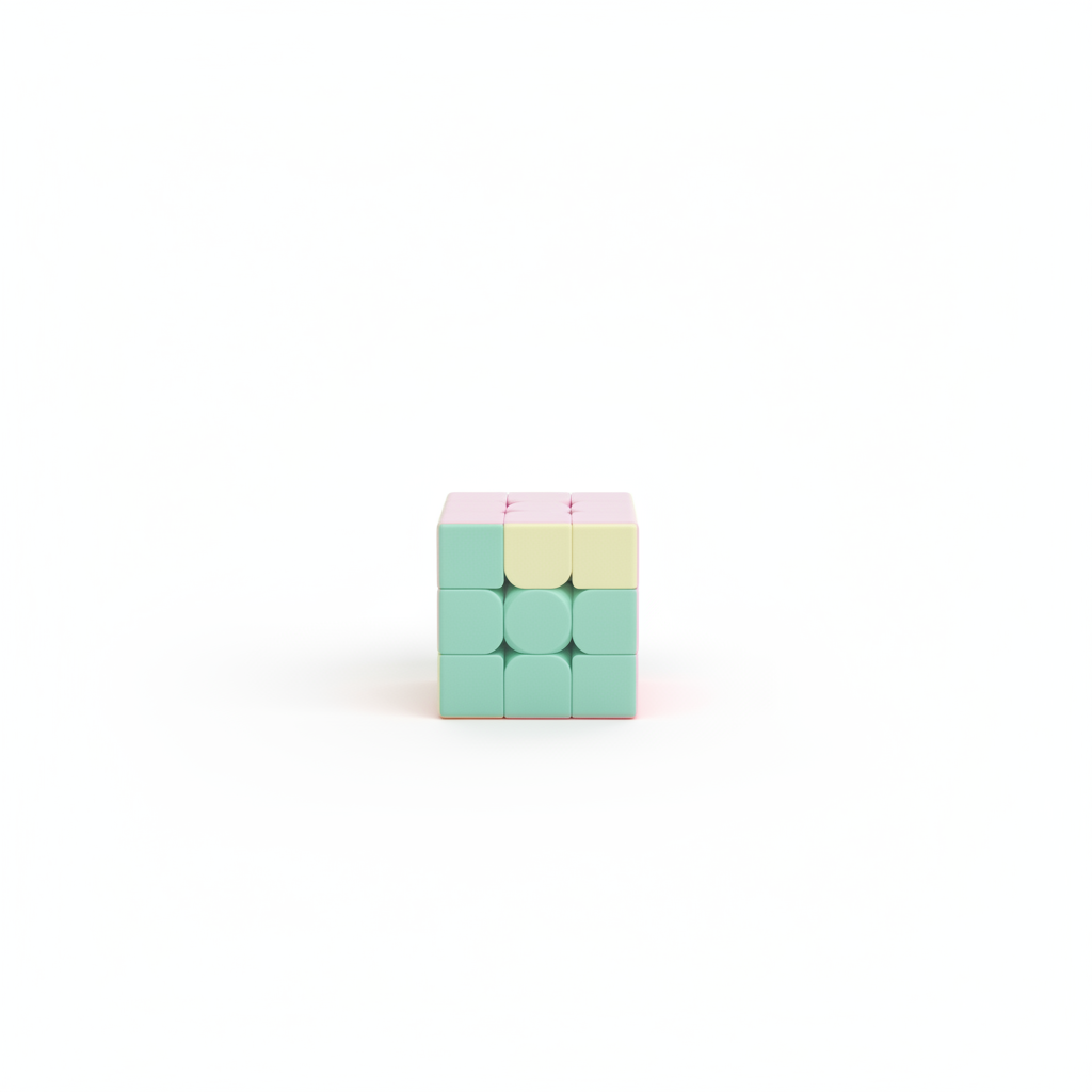 CUBO RUBIK 3X3 PASTEL