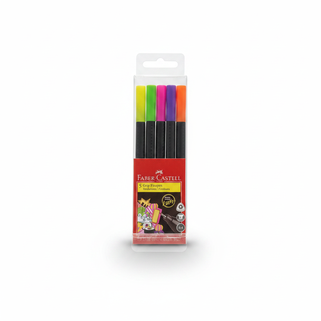 FINEPEN GRIP ROTULADOR GRIP X 5 FABER CASTELL