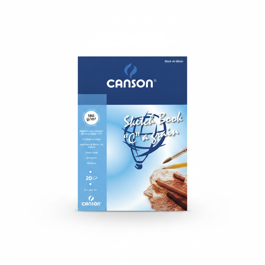 SKETCH BOOK A4 CANSON 180GR