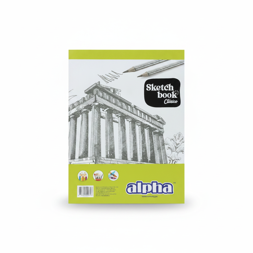 SKETCH BOOK ENCOLADO ALPHA 20H