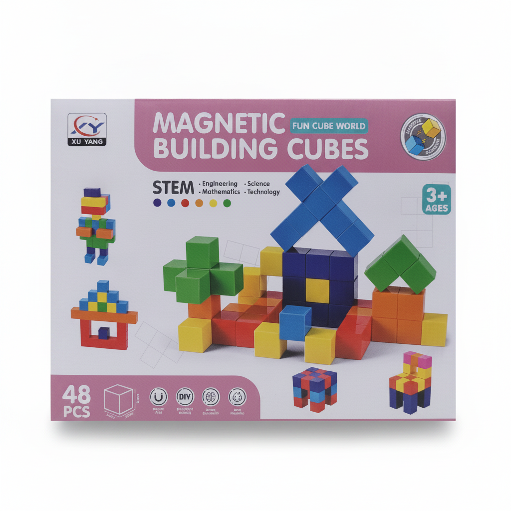 MAGNETIC BUILDING CUBES