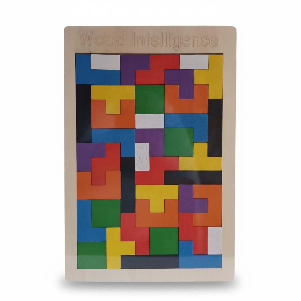 WOOD INTELLIGENCE TETRIS MADERA