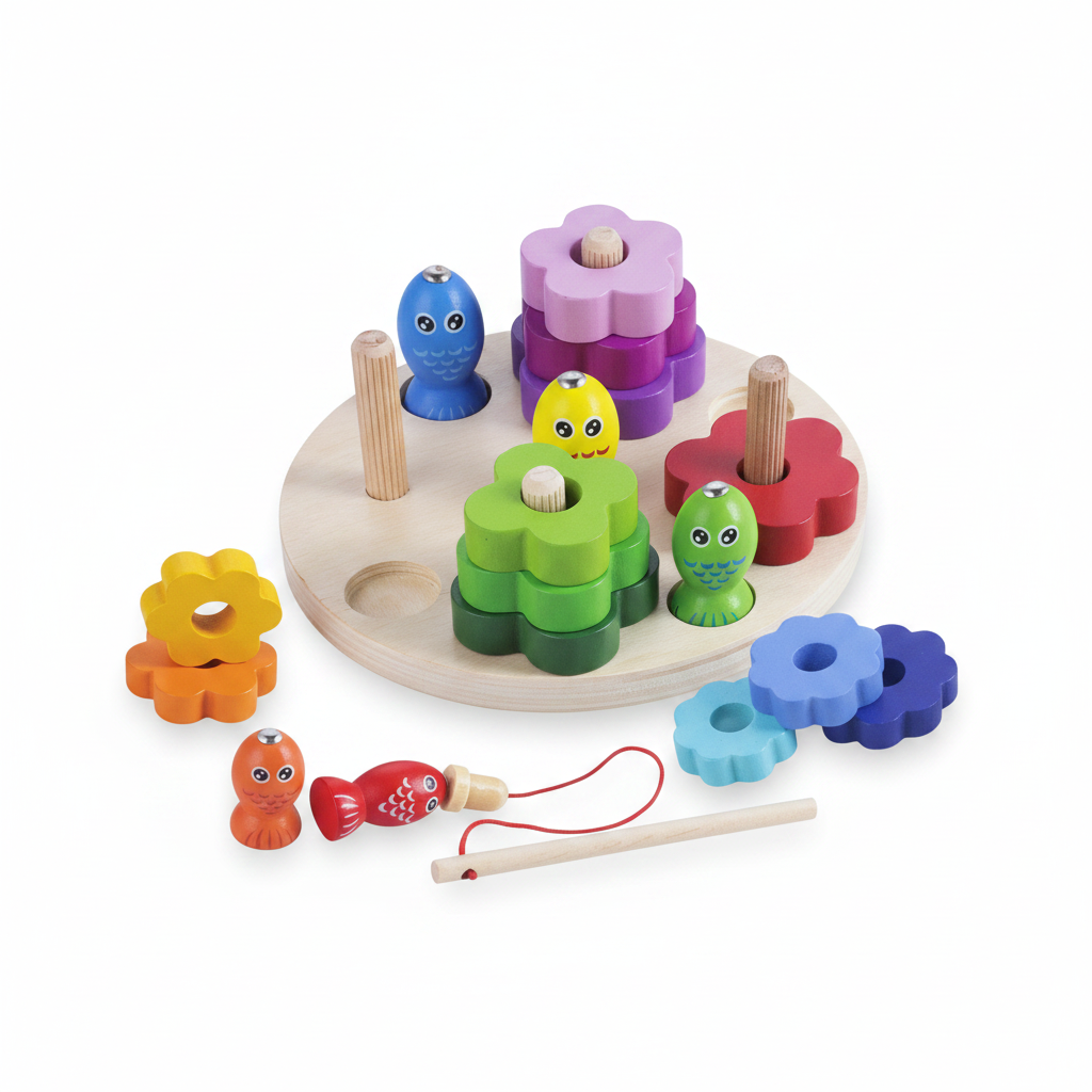 FISHING & STACKING TOY MADERA