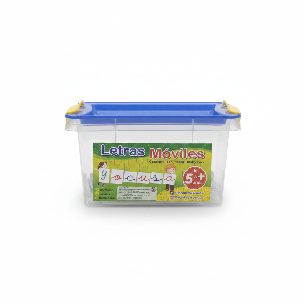 LETRAS MOVILES ACRILICAS EN TAPER X 115PZ