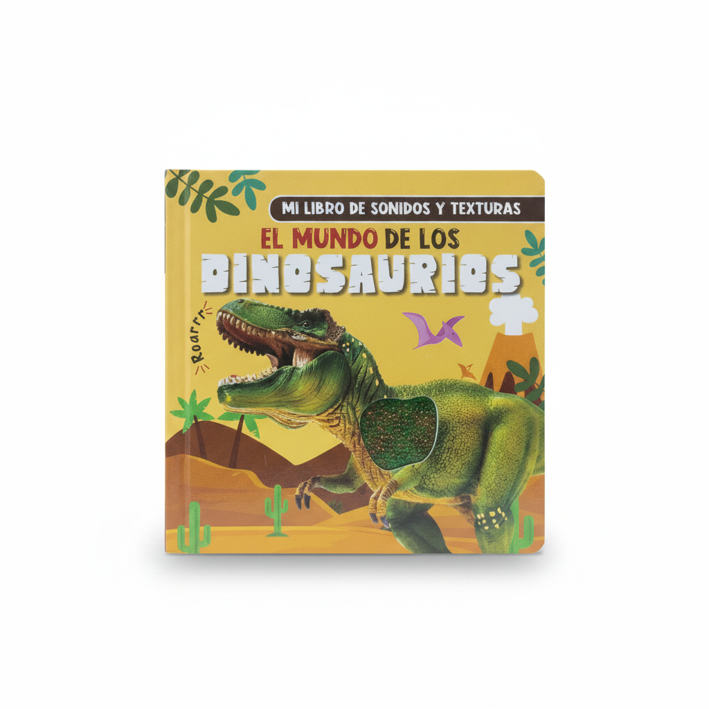 EL MUNDO DE LOS DINOSAURIOS LIBRO DE SONIDOS Y TEXTURAS