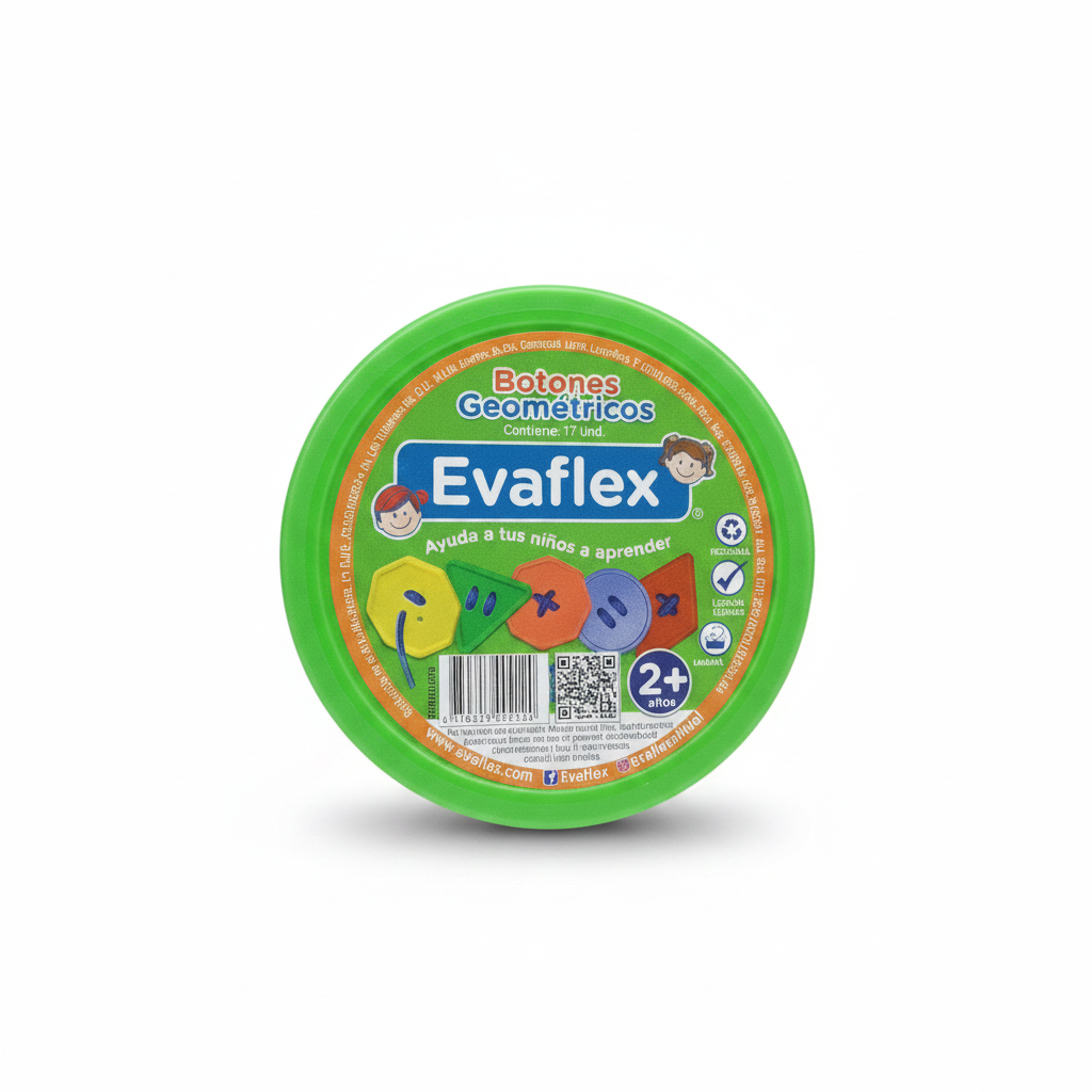 BOTONES GEOMETRICOS EVAFLEX