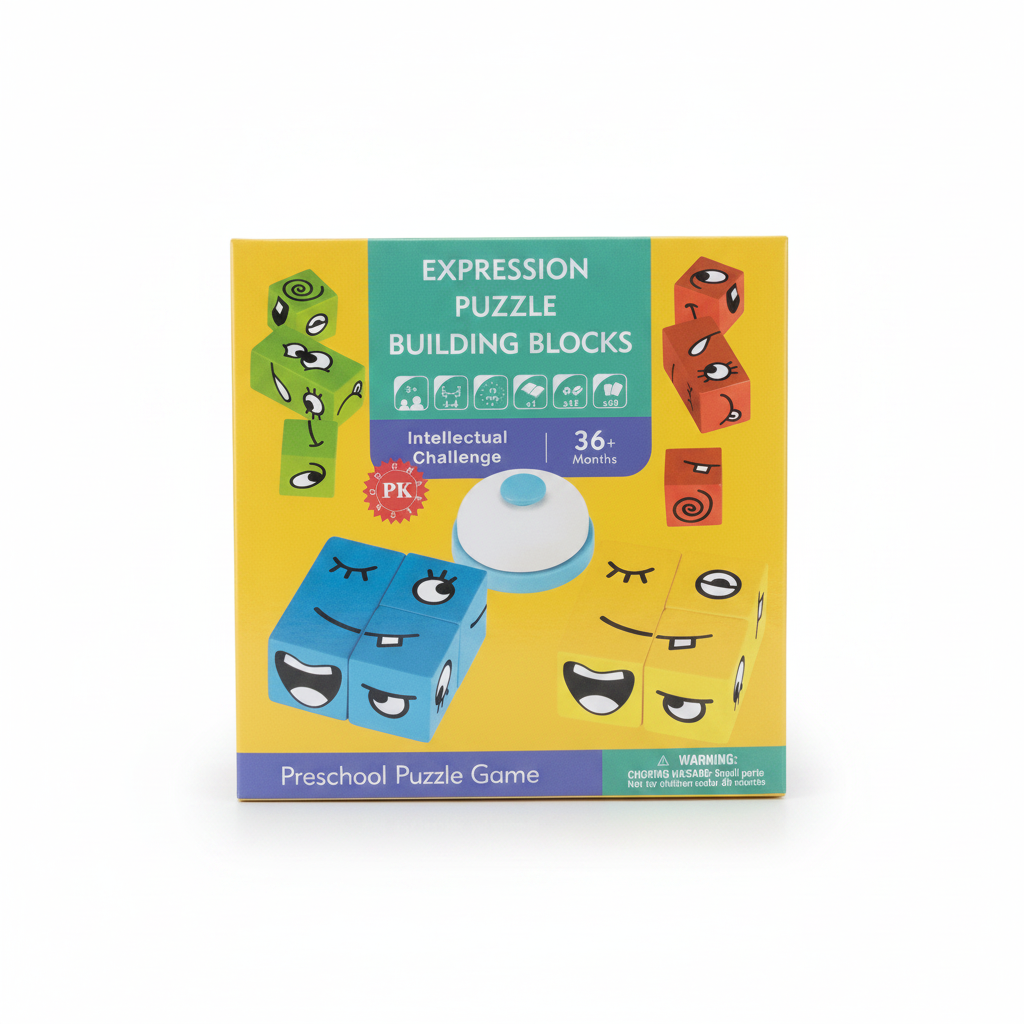 EXPRESSION PUZZLE BUILDING BLOCKS