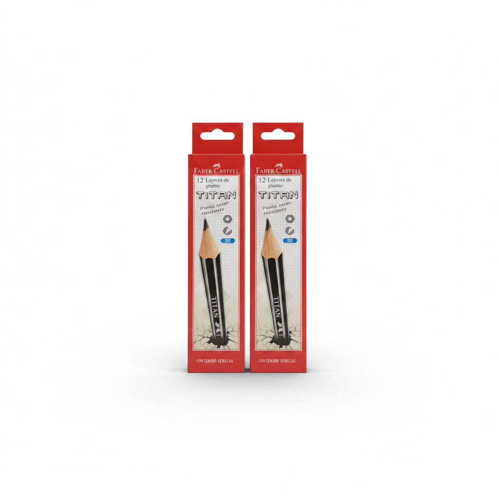 LAPIZ TITAN FABER CASTELL X 12
