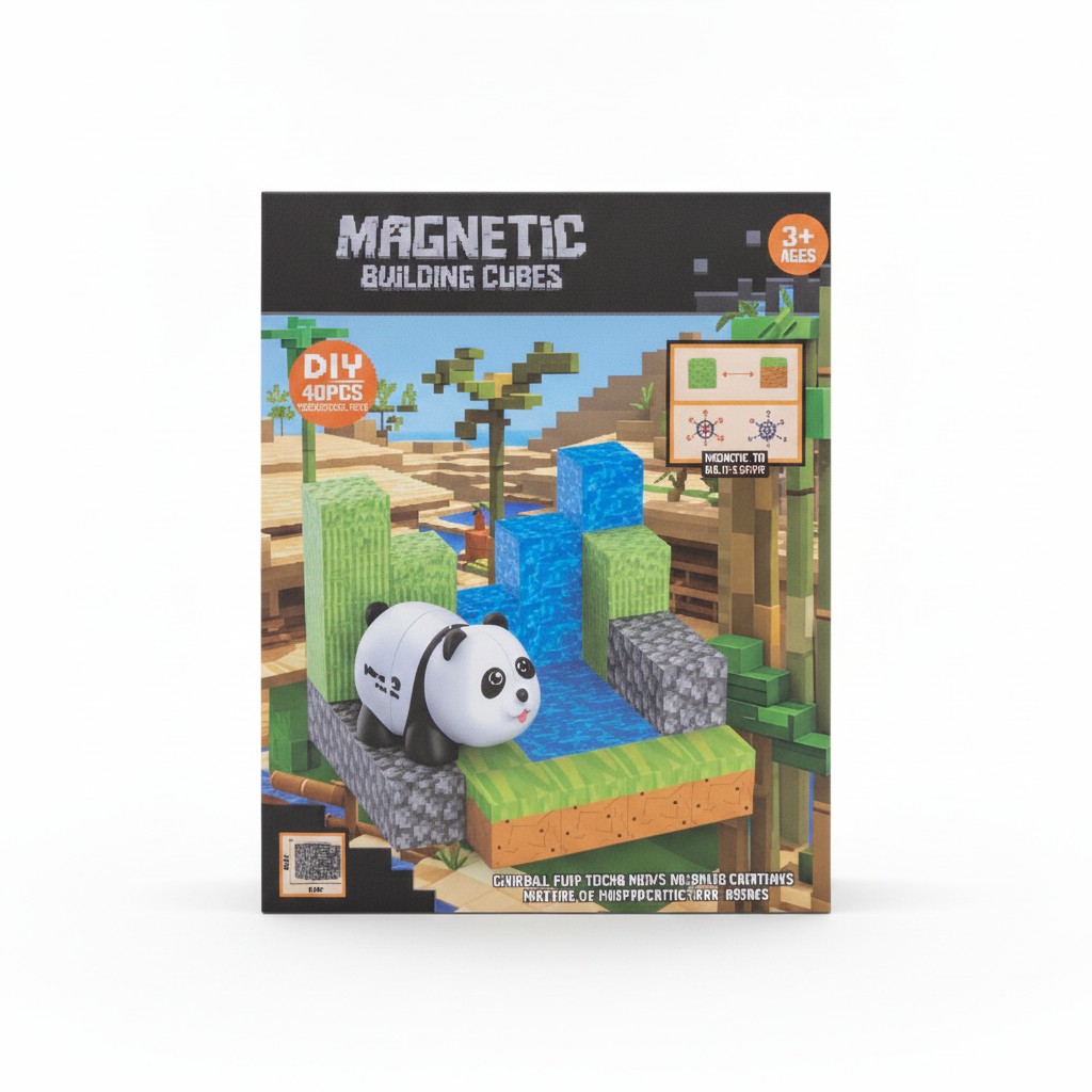 MAGNETIC BUILDING CUBOS