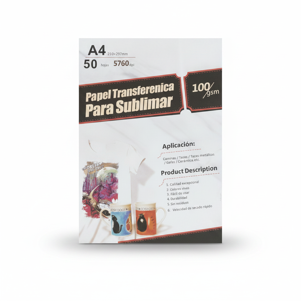 PAPEL TRANSFER A4 X 50H