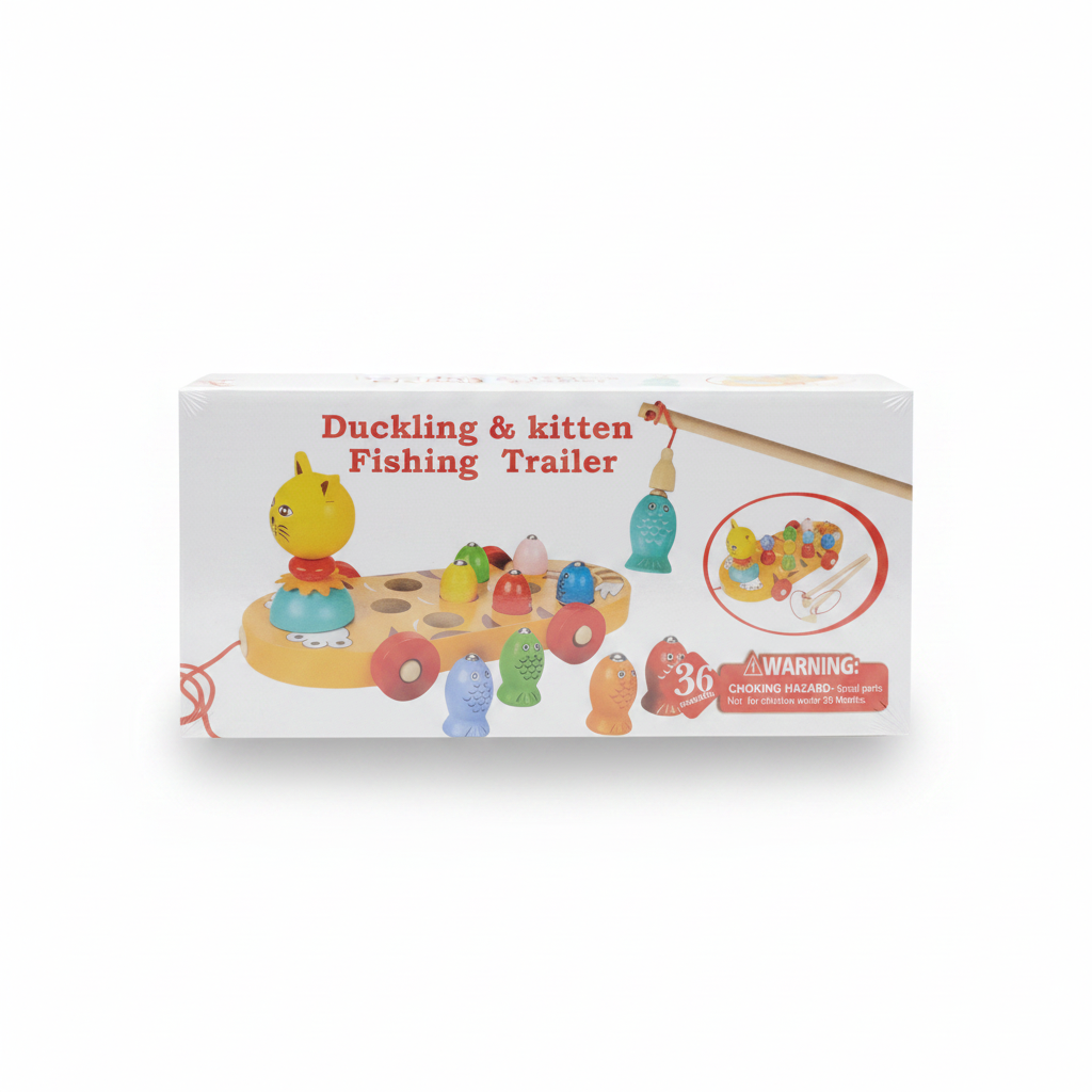 DUCKLING Y KITTEN FISHING TRAILER