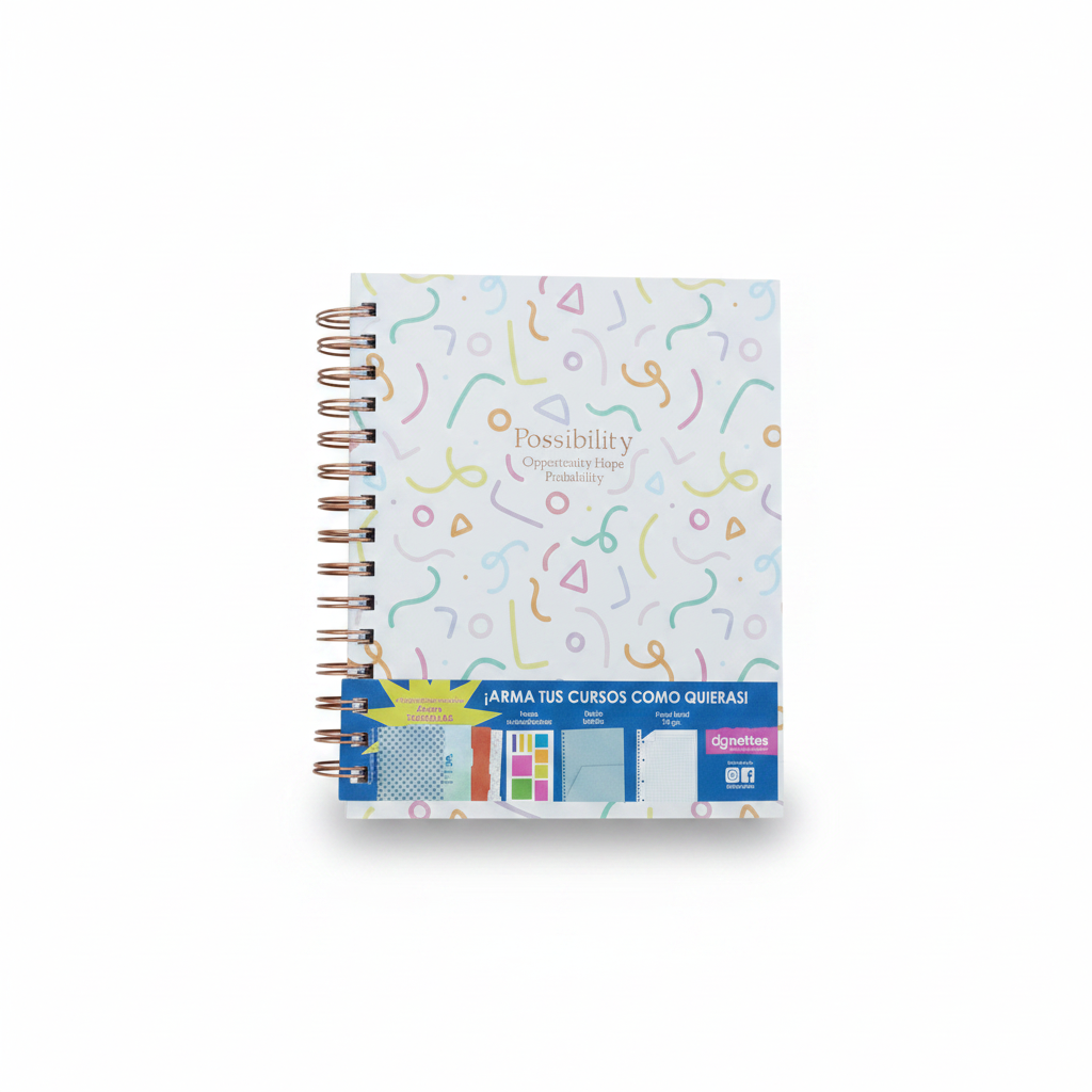 CUADERNO ANILLADO A5 POSSIBILITY