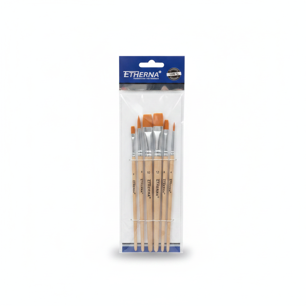 SET DE PINCELES X 6