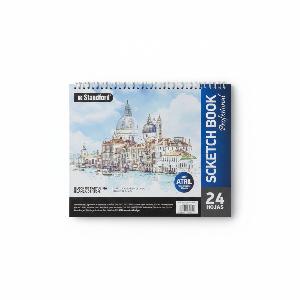 SKETCH BOOK ANILLADO PROFESIONAL STANDFORD