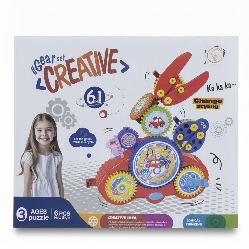 GEAR SET CREATIVE 6 EN 1