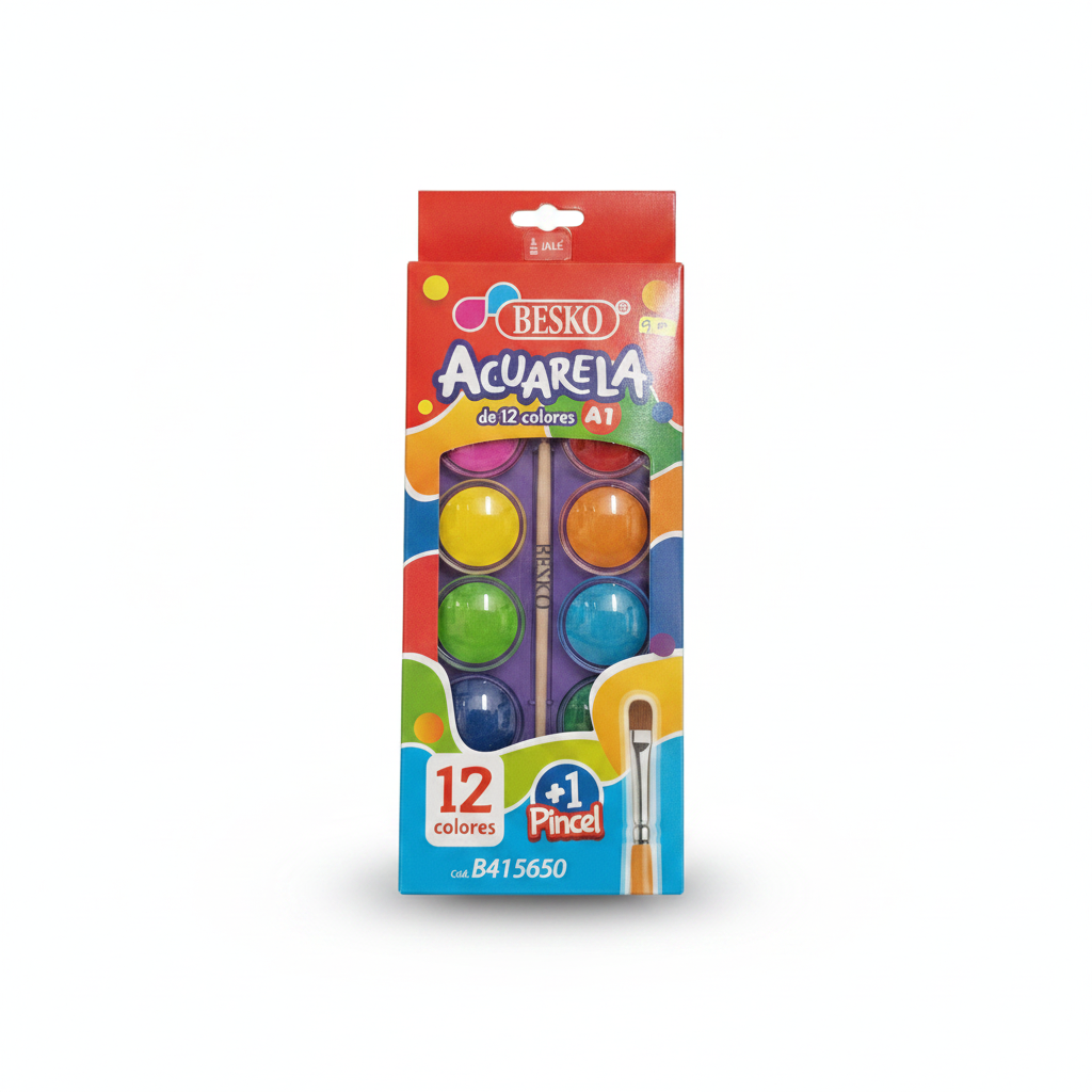 ACUARELA BESKO X 12