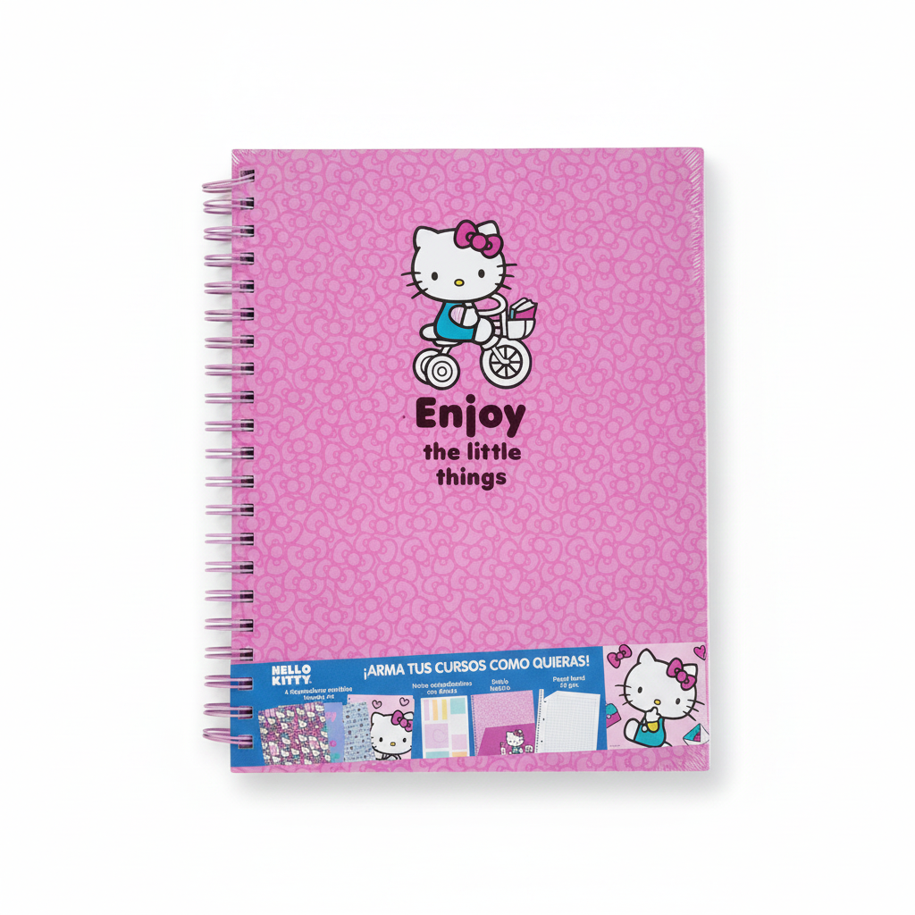 CUADERNO ANILLADO A4 HELLO KITTY