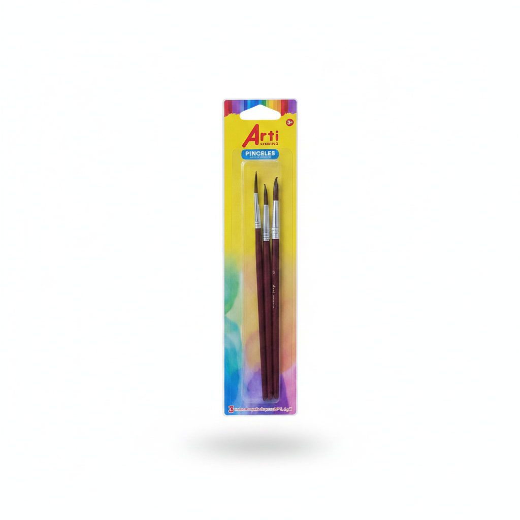 SET DE PINCELES X 3 ARTI