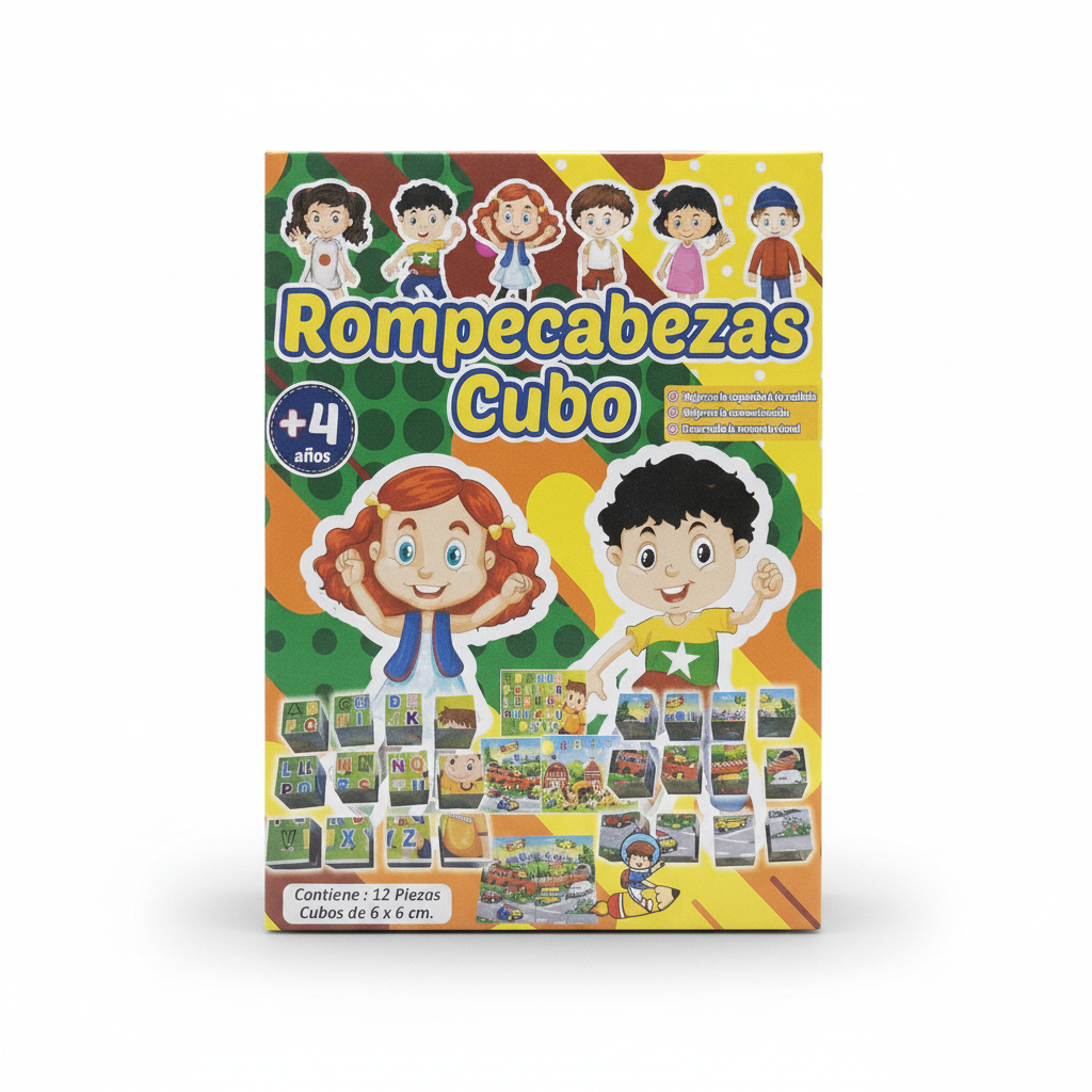 ROMPECABEZA CUBOS 3D