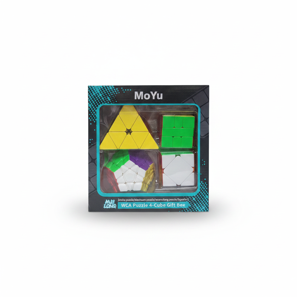 CUBO RUBIK X 4PZ EN CAJA