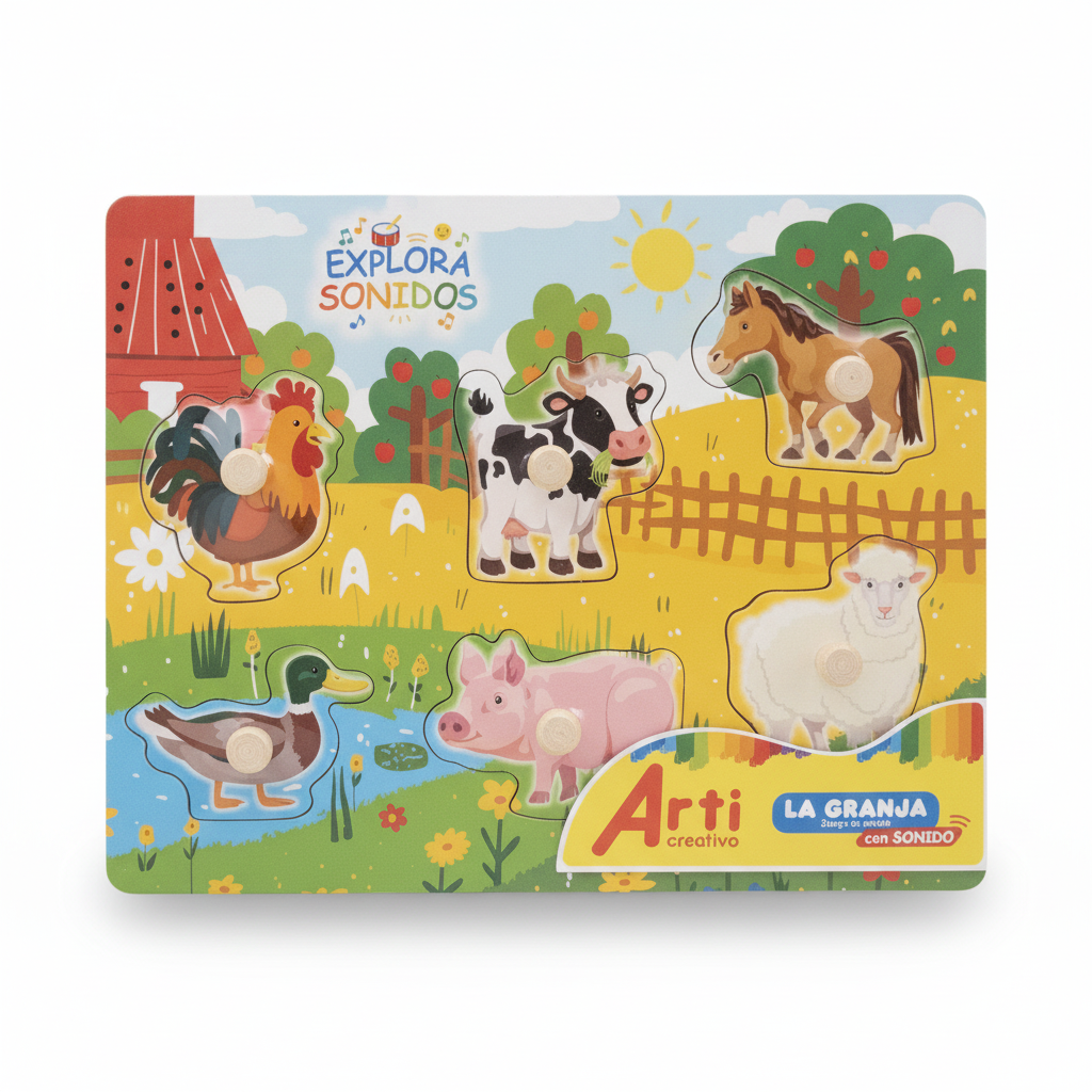 ENCAJE DE GRANJA MUSICAL ARTI
