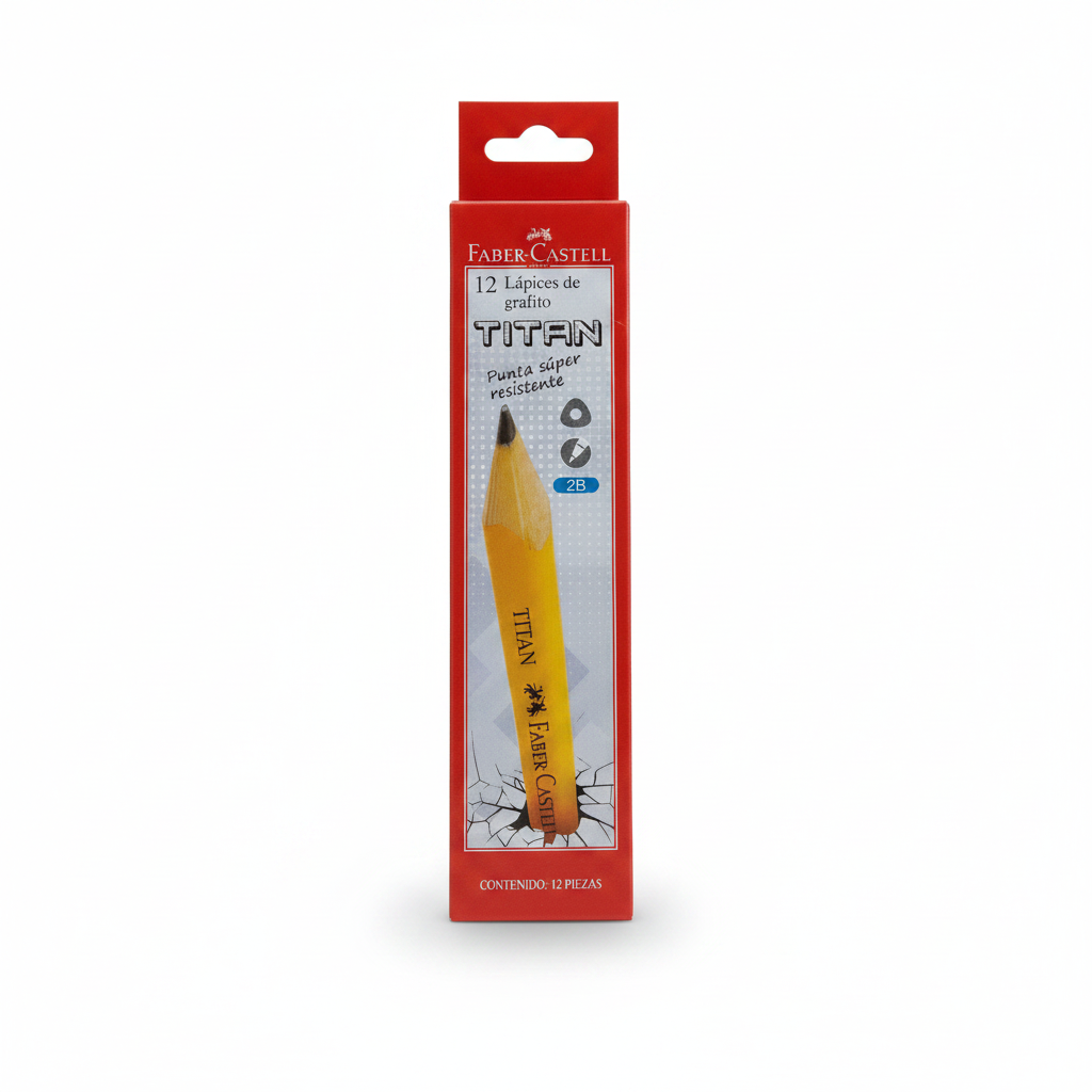 LAPIZ TITAN FABER X 12