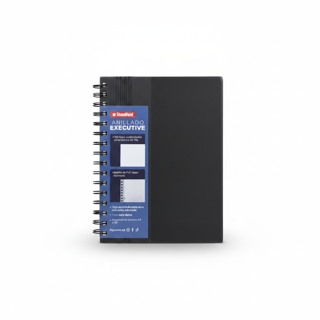 CUADERNO ANILLADO A5 EJECUTIVO STANDFORD