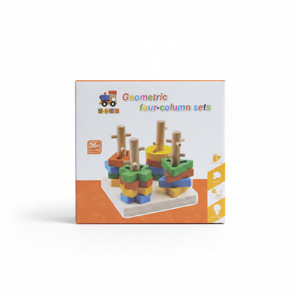 GEOMETRIC FOUR COLUMN PLANTADO CON DIFICULTAD