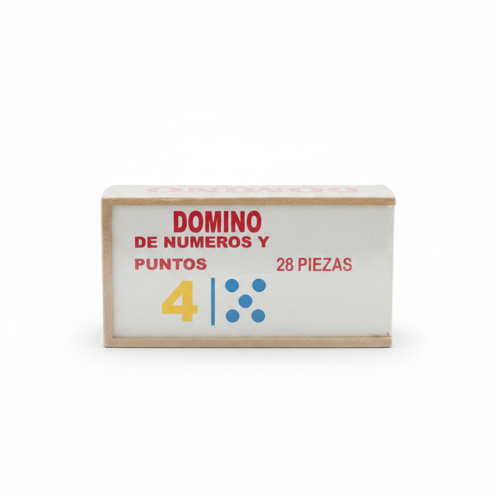 DOMINO DE NUMEROS Y PUNTOS