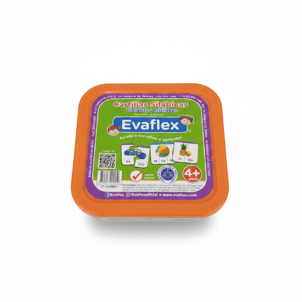 CARTILLAS SILABICAS EVAFLEX