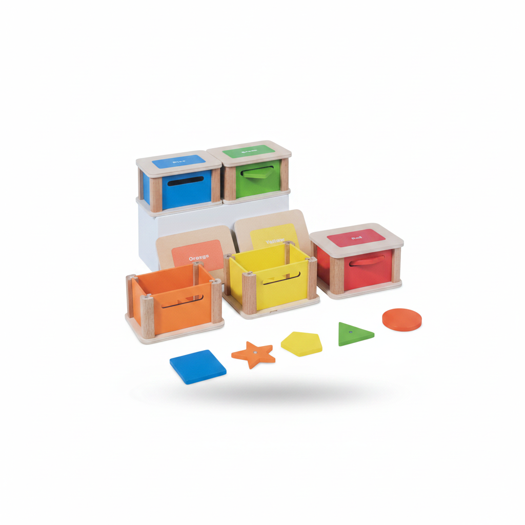 COLORFUL COIN SORTING BOX
