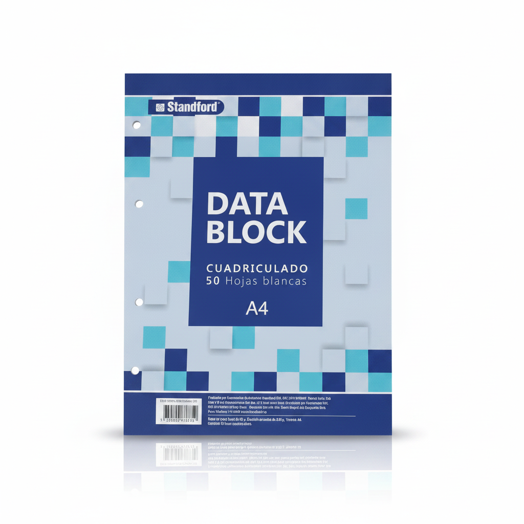 DATA BLOCK PERFORADO STANDFORD CUADRICULADO