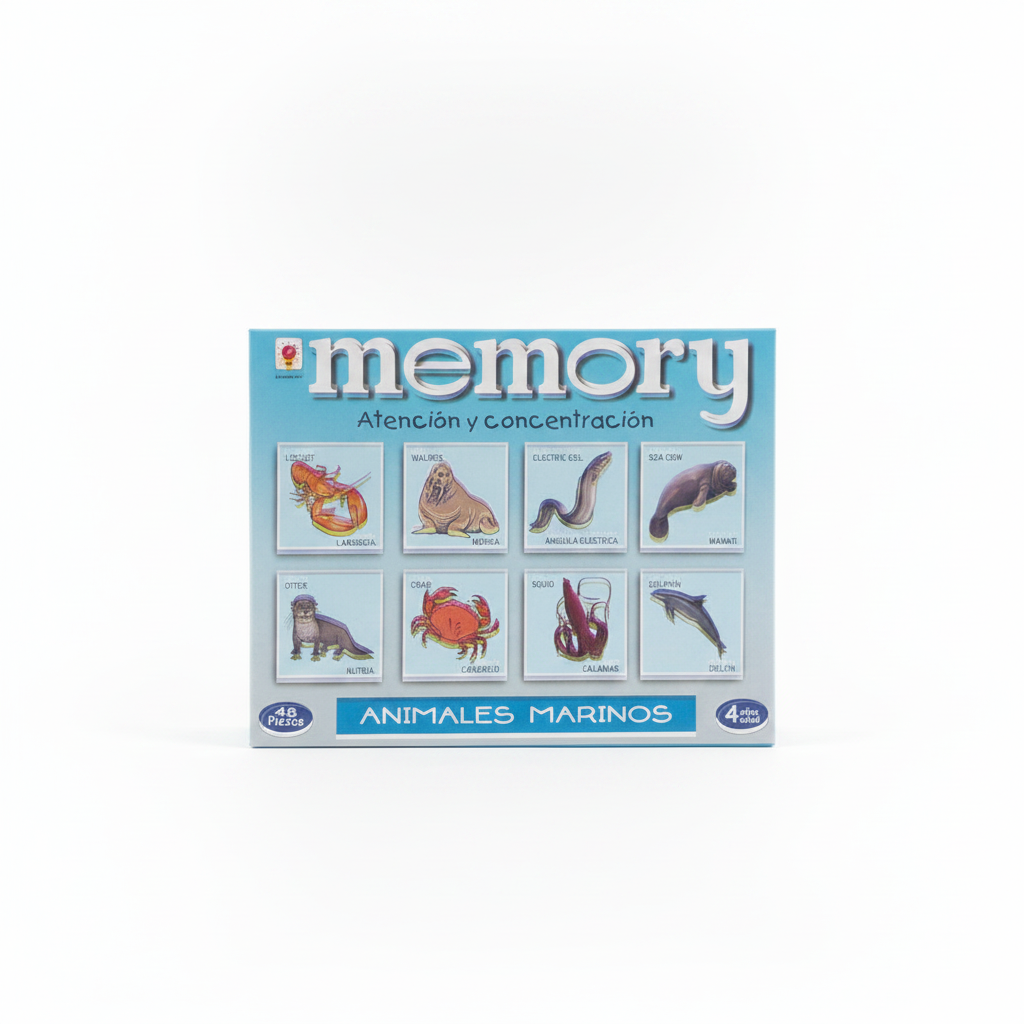 MEMORY ANIMALES MARINOS
