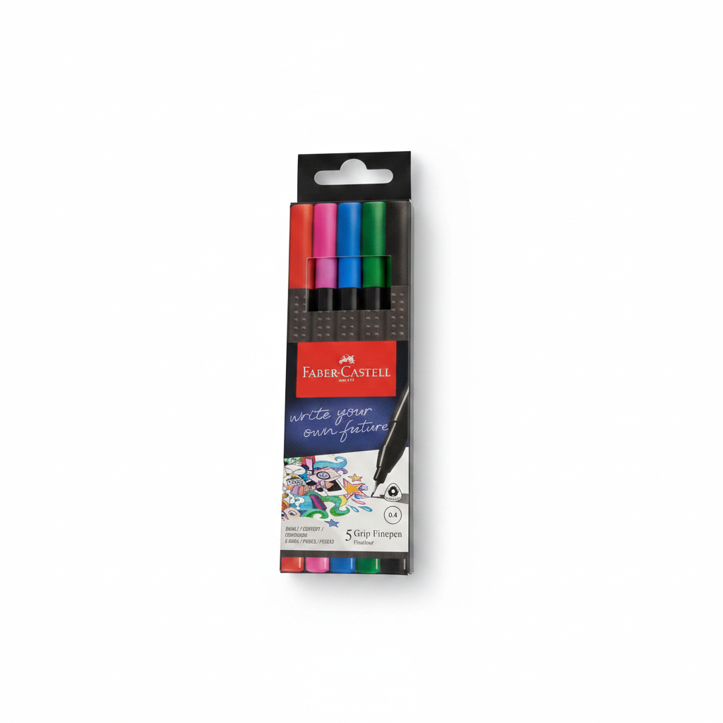 FINEPEN GRIP ROTULADOR GRIP X 5 FABER CASTELL