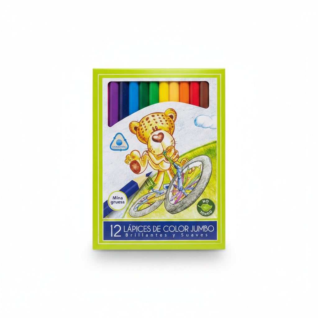 COLORES JUMBO X 12 ALPHA