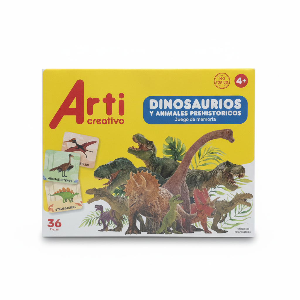 DINOSAURIOS Y ANIMALES MEMORIA ARTI