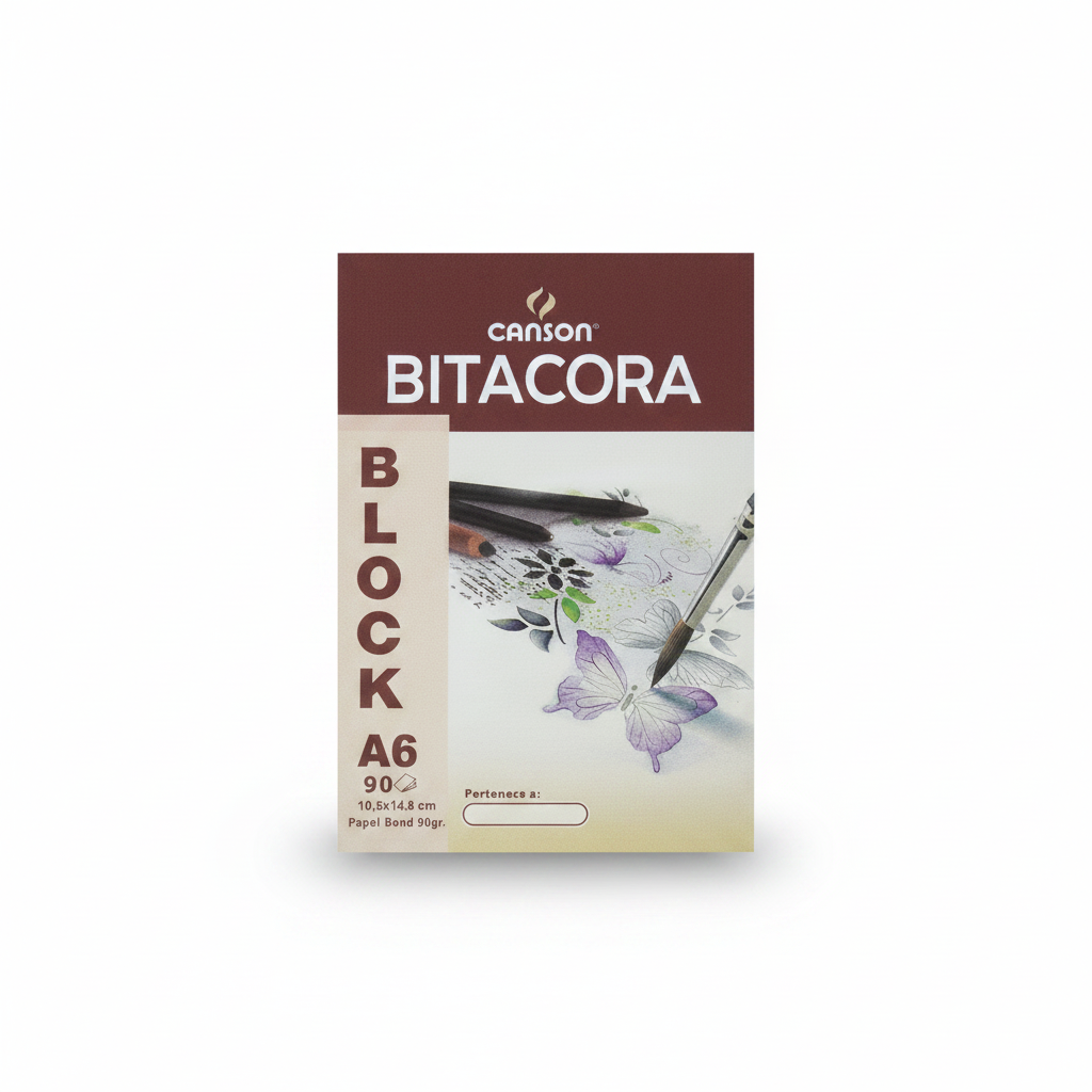 BITACORA A6 CANSON 90GR