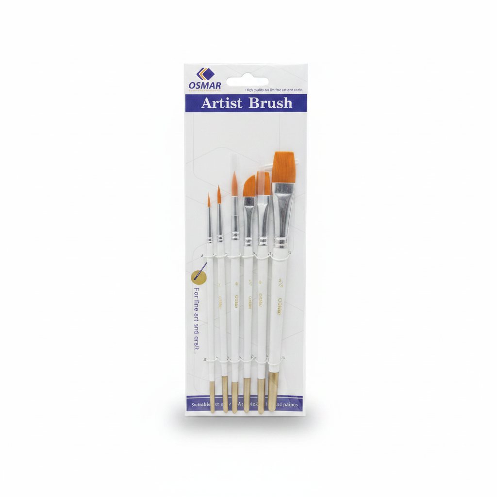 SET DE PINCELES X 6 MIX OSMAR