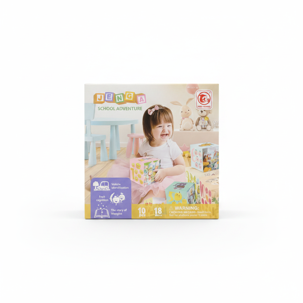 JENGA CUBOS APILABLES