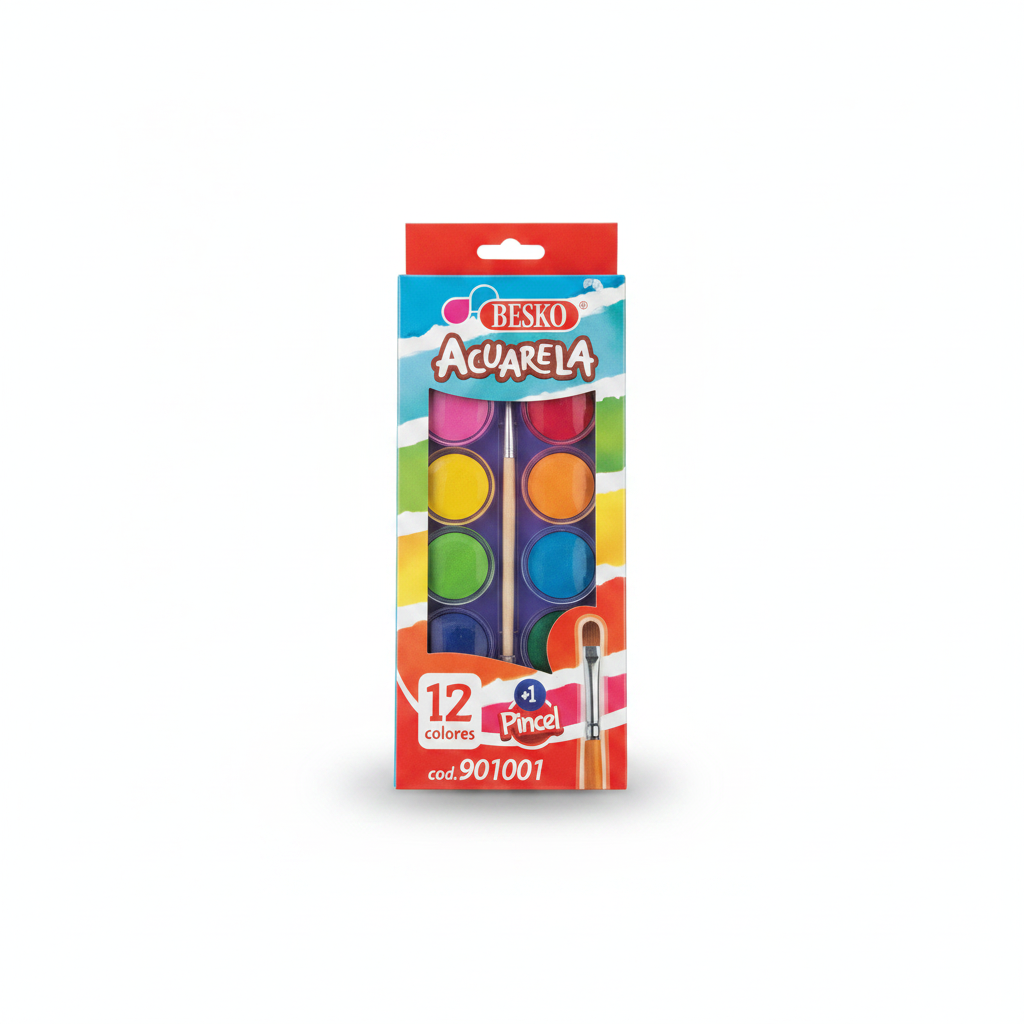 ACUARELA BESKO X 12