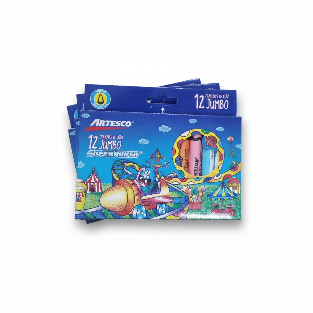 CRAYON JUMBO X 12 ARTESCO
