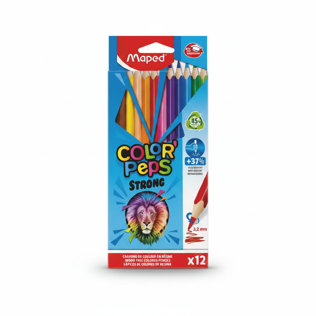 COLORES X 12 MAPED ECO