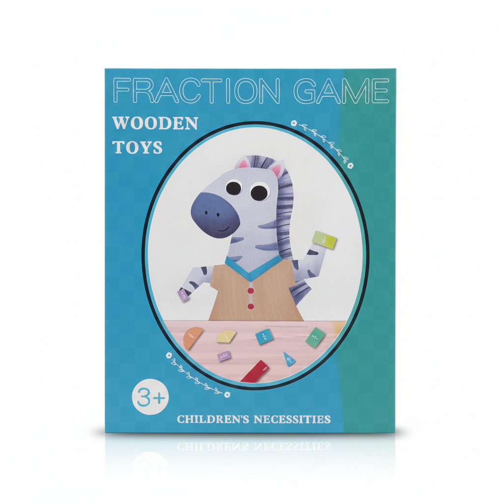 WOODEN TOYS FRACTION GAME