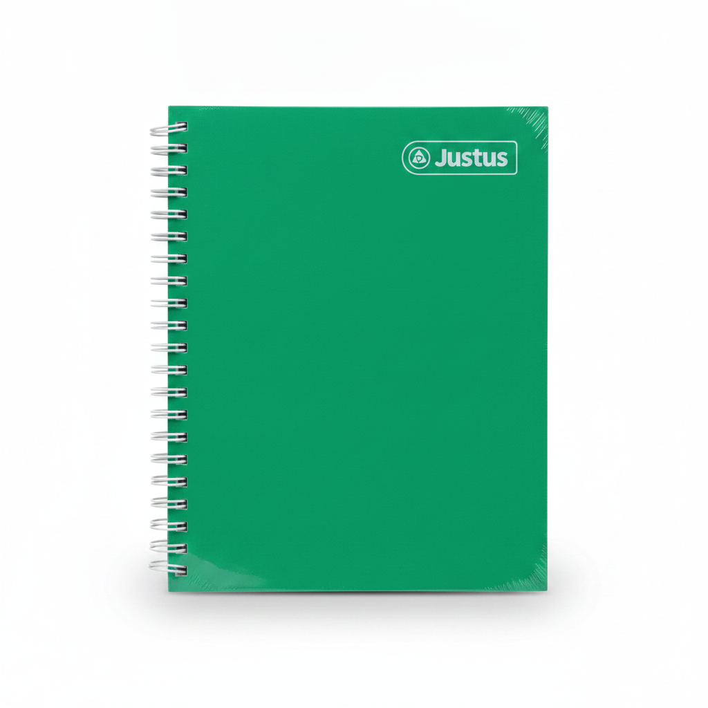 CUADERNO ANILLADO A4 JUSTUS