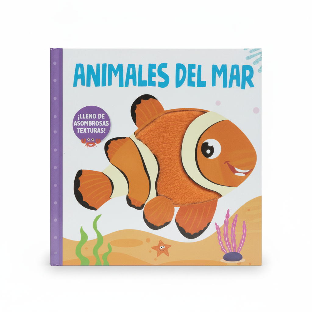 ANIMALES DEL MAR LIBRO DE TEXTURAS