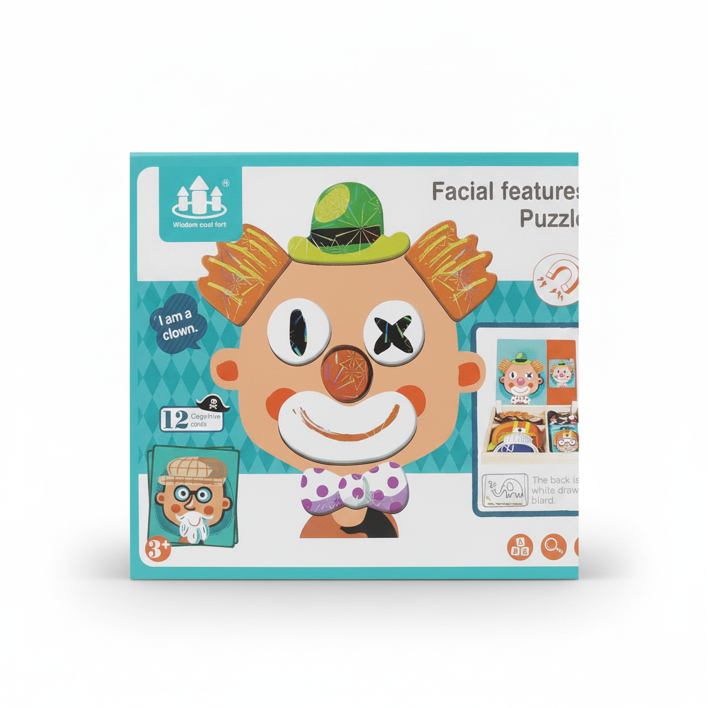FACIAL FEATURES PUZZLE