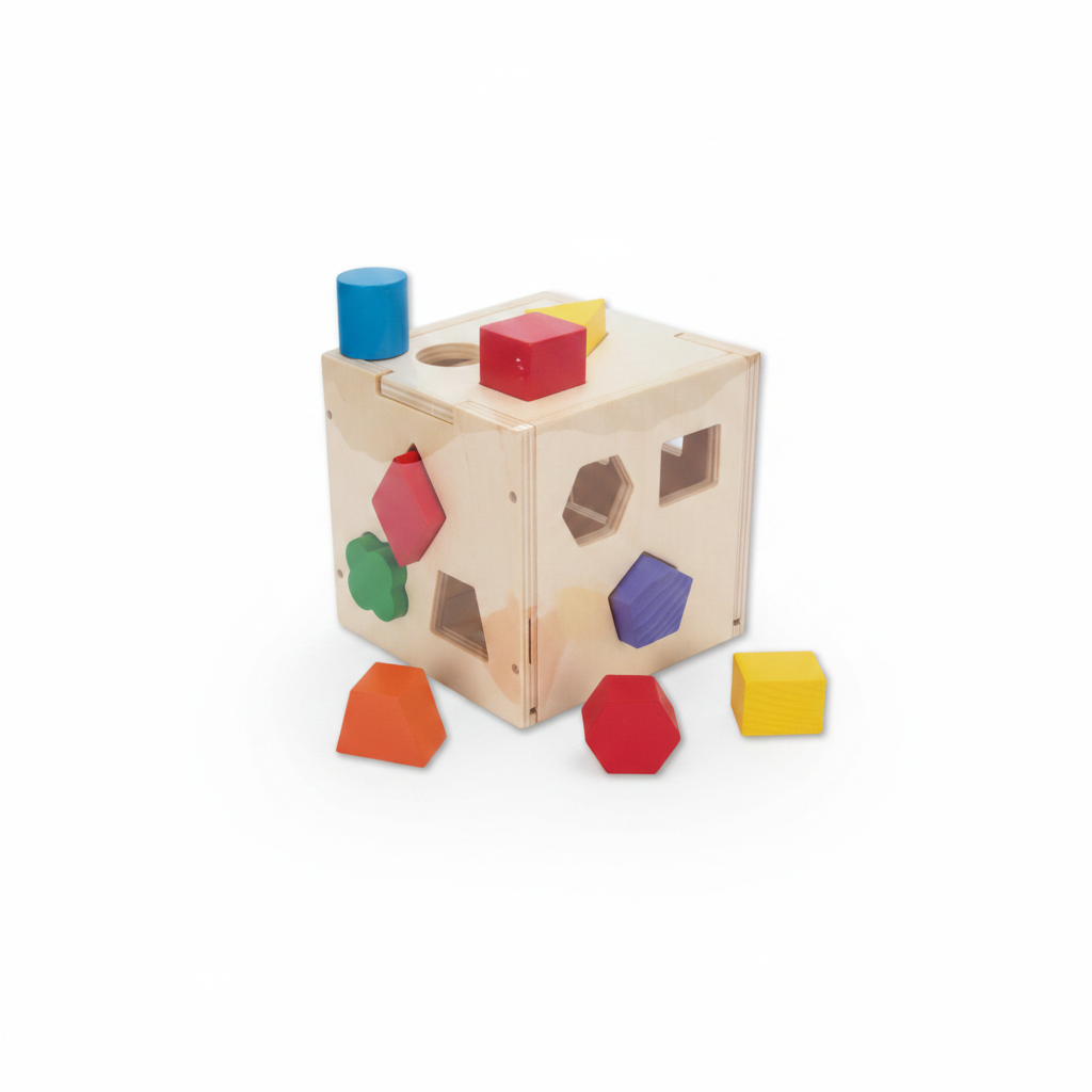 FIFTEEN HOLE CUBO DE ENCAJE MADERA