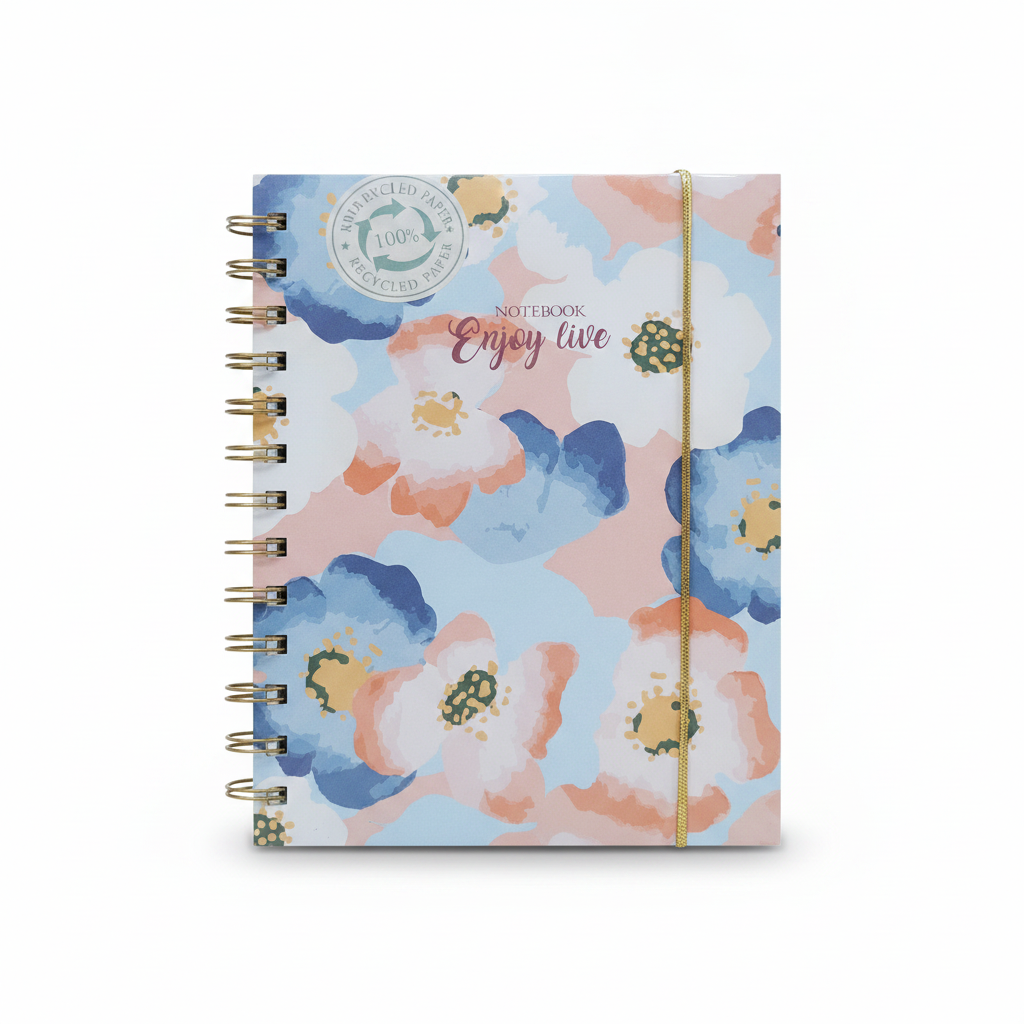 NOTEBOOK ACUARELA CON LIGA