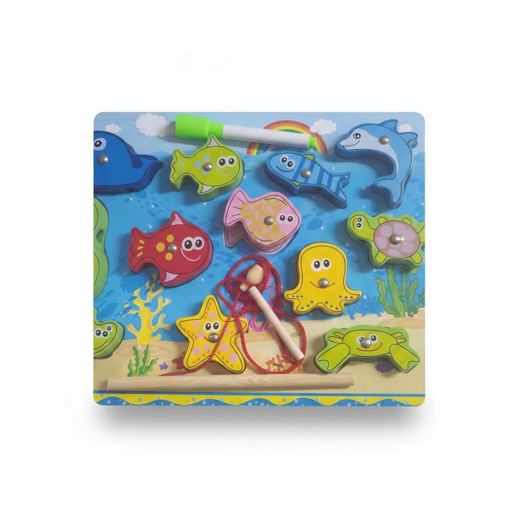 ENCAJE CON PESCA PIZARRA